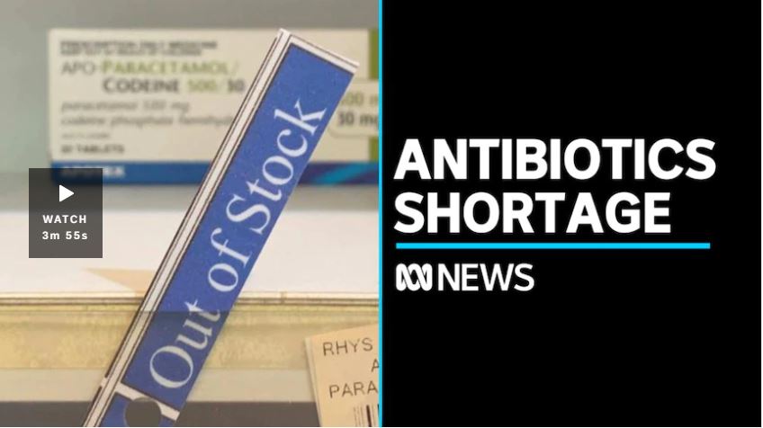 Antibiotics, Shortage, Health Pharmaceuticals